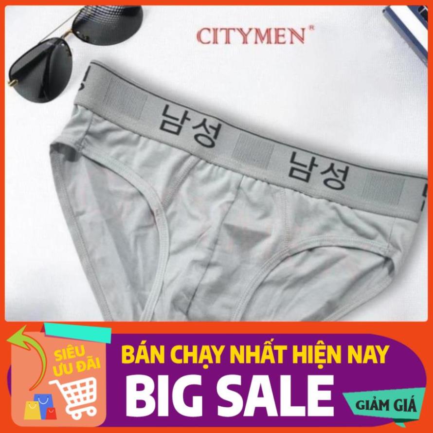 Quần Lót Nam lưng Hàn Quốc cotton 4 chiều cao cấp, lưng cao, quần xì nam, sịp nam CITIMEN