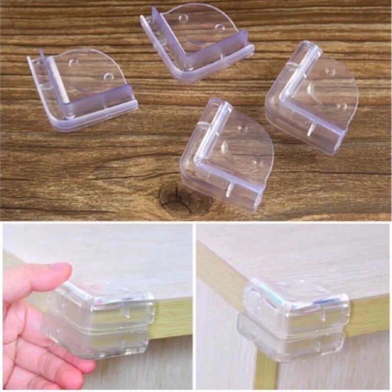 Bịt góc cạnh bàn silicon cao cấp an toàn cho bé