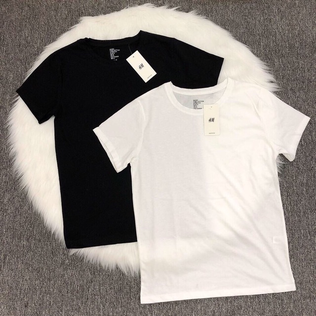 Siêu phẩm áo thun basic trắng đen ❤️