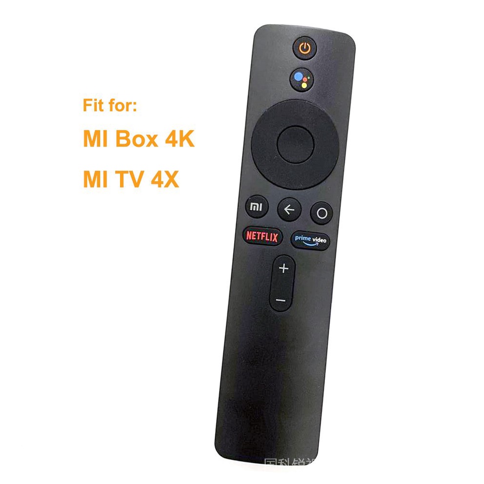 Mới XMRM-00A Dành Cho Xiaomi MI Android TV 4X Prime Video Netflix Smart TV MI Box 4K MI TV Stick Bluetooth Điều Khiển Từ Xa Bằng Giọng Nói