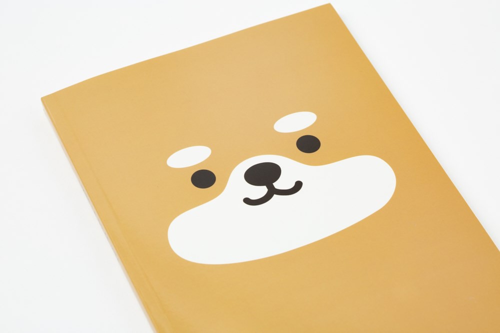 Sổ Tay Luyện Tập  ARTBOX Hàn Quốc In Hình Mặt Chó Shiba 120 Tờ