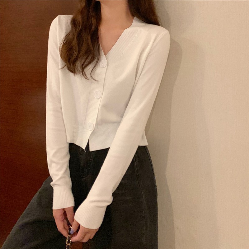 Áo cardigan cổ V DK018 | BigBuy360 - bigbuy360.vn