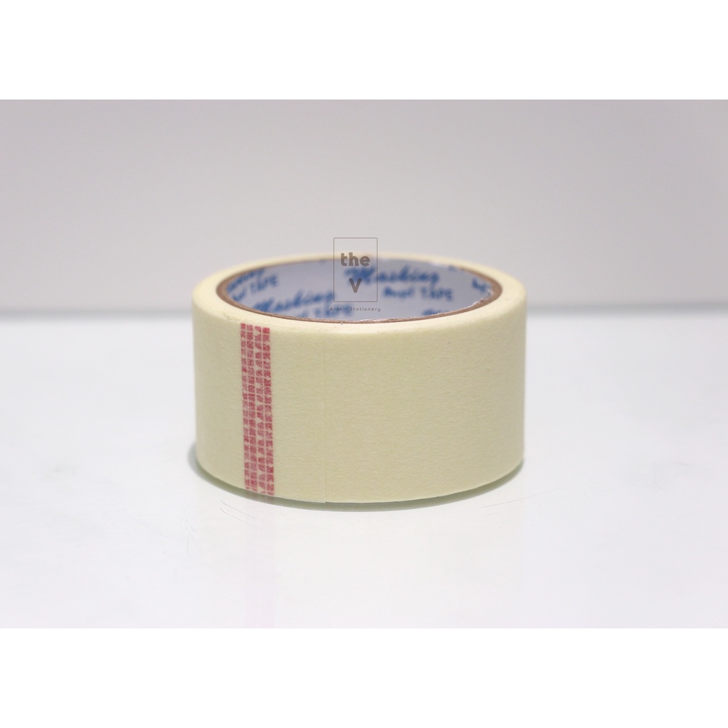 Băng keo giấy/ Băng keo chặn màu Masking Tape - 12/16/24/50 mm