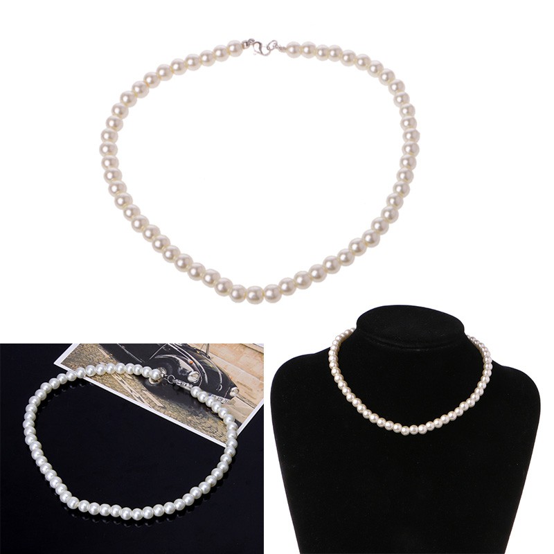 Dây chuyền đính ngọc trai nhân tạo thiết kế thanh lịch đa năng