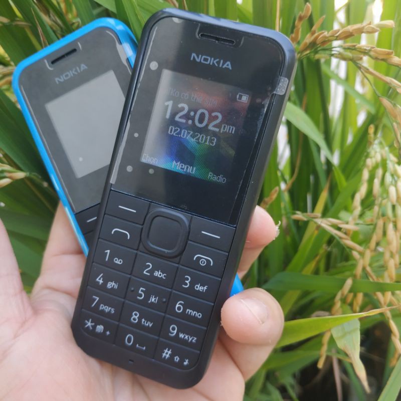 Điện Thoại Nokia 105 Bản 2 Sim Chọn Kèm Pin Sạc- Bh 12 Tháng