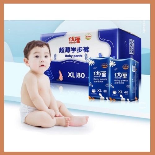 Bim Youli / Bĩm Youli xanh nội địa Trung Quốc  cho bé  loại quần  size  M88, L84, XL76, XXL72, XXXL68