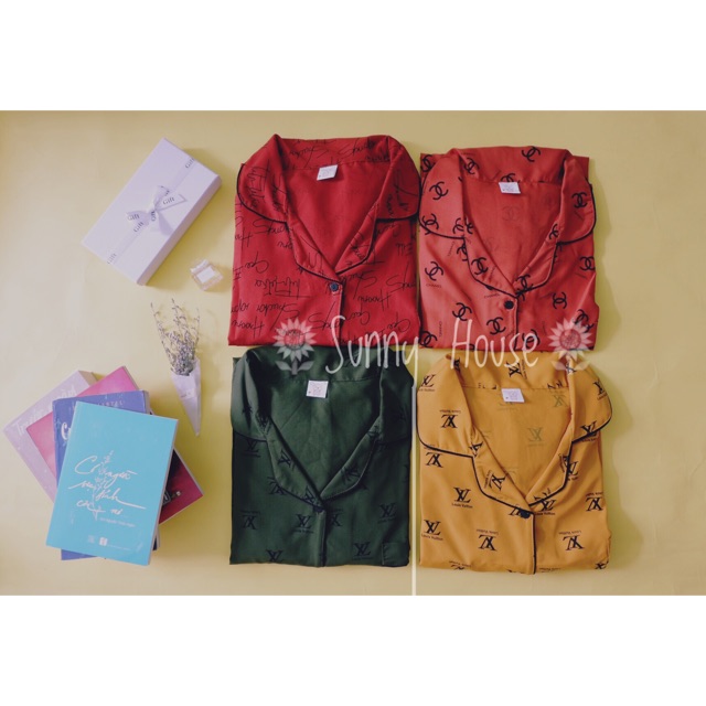 Pyjamas Lụa Hàn size lớn
