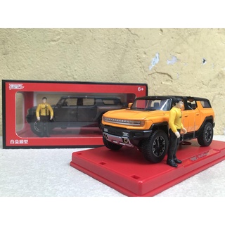 Mô hình xe gmc hummer evs - 1:32