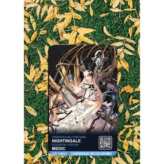 Thẻ bài custom card Arknights - Arknight để sưu tầm tự chọn Nightingale e2 V2