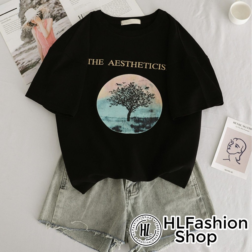 Áo Thun Tay Lỡ Form Giấu Quần HÌNH TRÒN CÂY siêu đẹp | BigBuy360 - bigbuy360.vn