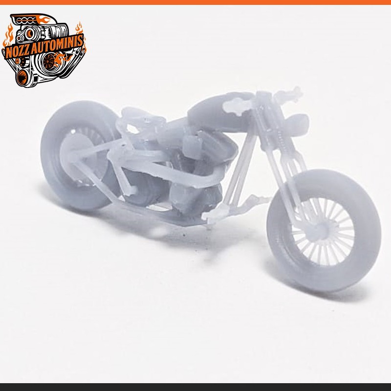 Mô hình xe mô tô Harley Davidson Chopper tỉ lệ 1:64