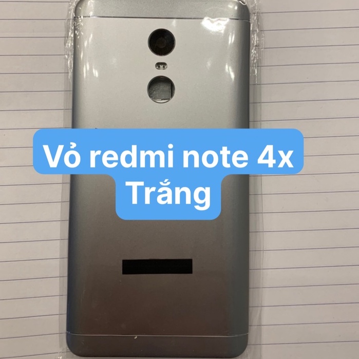 Bộ vỏ Xiaomi Note 4X gồm vỏ,sườn, phím , kính camera (lưu ý loại không có 2 ốc đít)