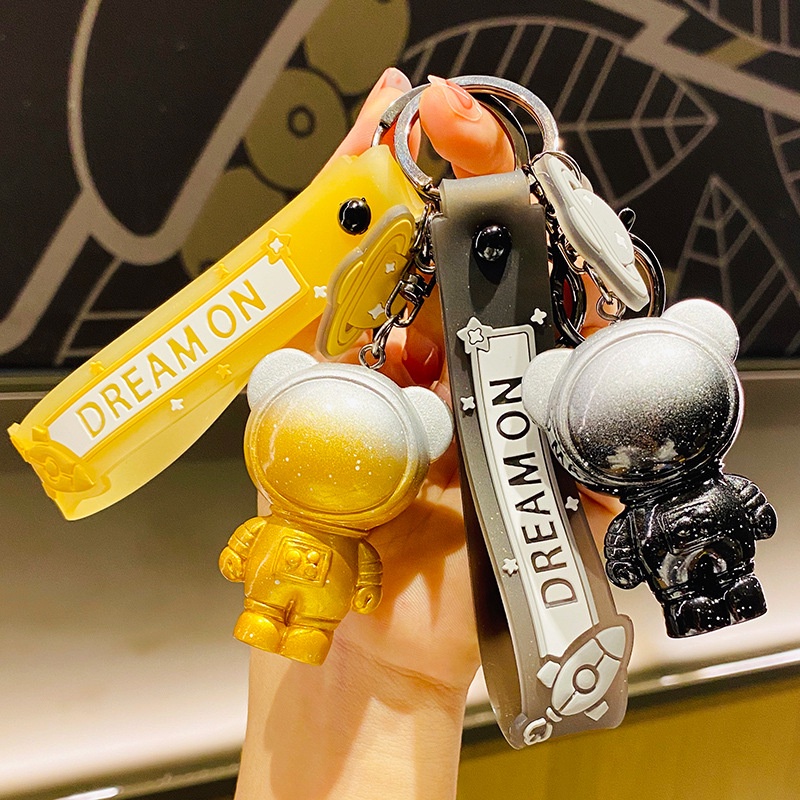 Móc khóa cute phi hành gia dễ thương Móc khóa túi xách phụ kiện CICIBOX