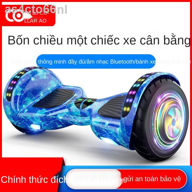 Lingao ô tô tự cân bằng điện trẻ em 10 tuổi 8 12 người lớn hai bánh thông minh xe song mới