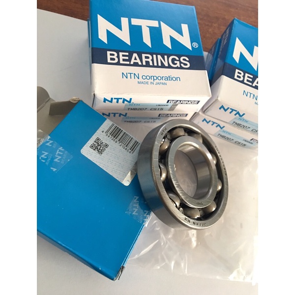 Vòng bi, bạc đạn Nhật NTN 6207  dày 15mm