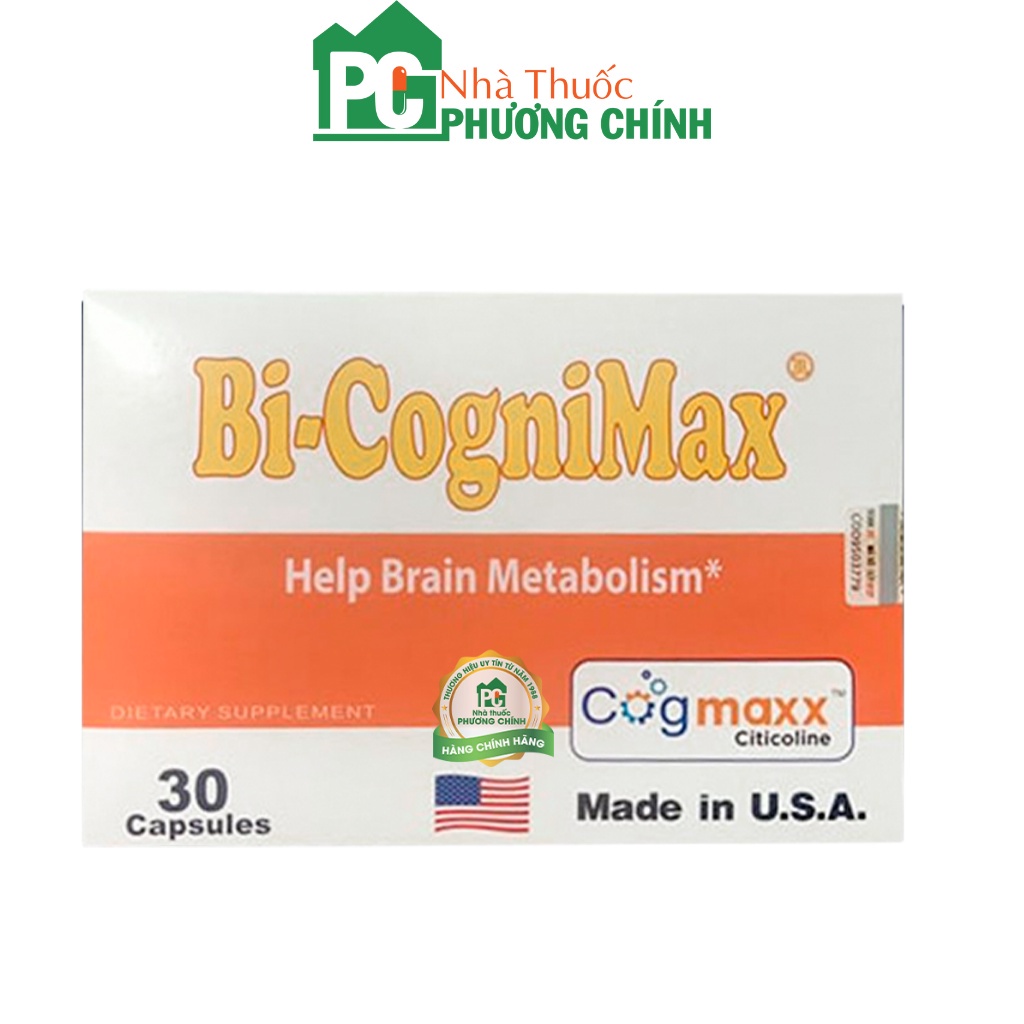 Viên Uống Tăng Cường Tuần Hoàn Não, Cải Thiện Trí Nhớ Bi CogniMax
