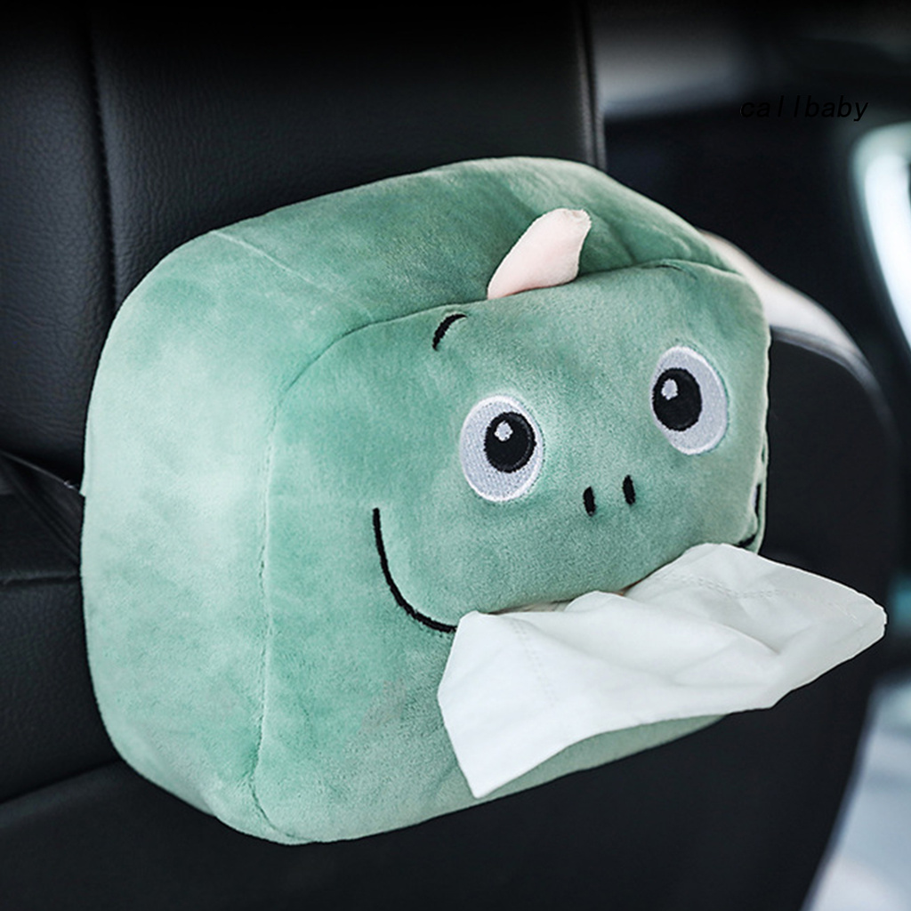 CL-Hanging Tissue Box Vivid Cartoon Pattern Decoration Animal Shape Tissue Container for Car