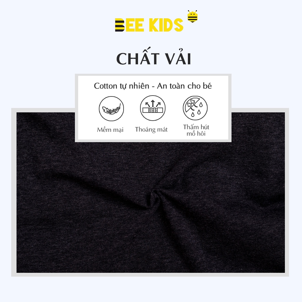 Áo Thun Bé Trai (2-6 Tuổi) Bee Kids In Họa Tiết BK Star Sắc Nét, Vải Thun Cotton Thoáng Mát - 2AT01669CX