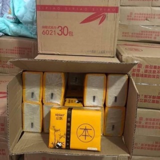 Giấy ăn gấu trúc tre thùng 30 gói