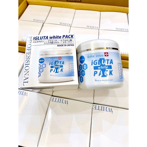 Mặt Nạ Ủ trắng da IGLUTA WHITE PACK ESTHE LABO Nhật Bản
