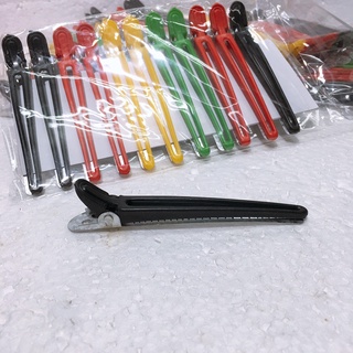 Vỉ 20 chiếc Kẹp Mỏ Vịt Định Vị chia Tóc nhiều màu