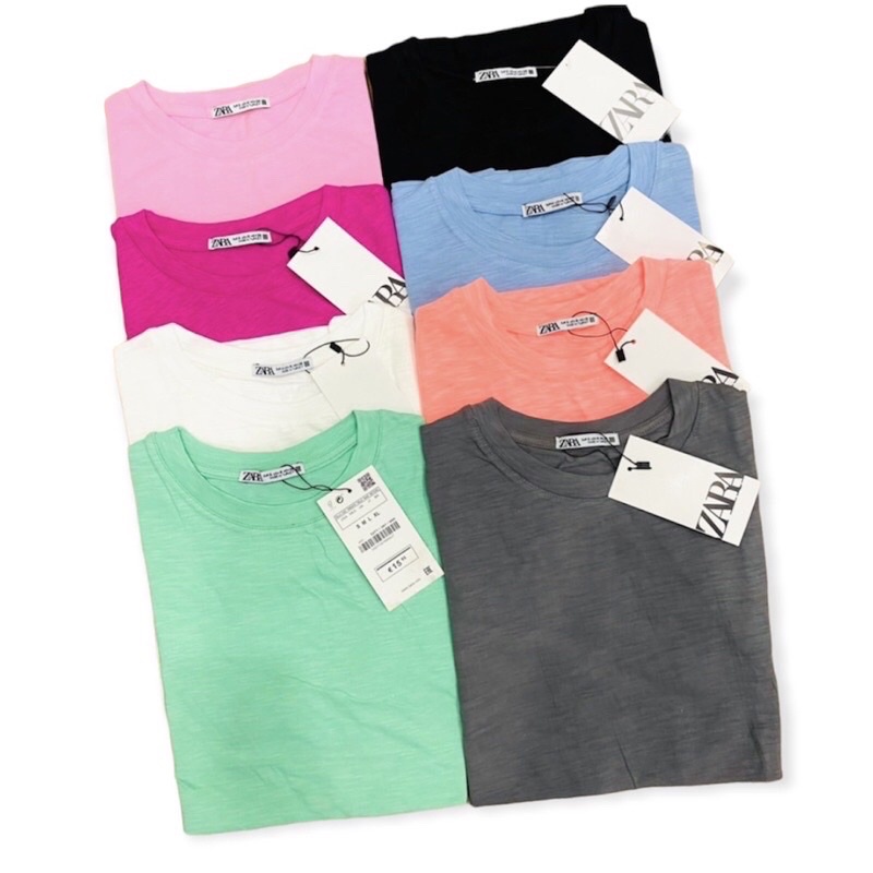 ÁO THUN TRƠN VẢI XƯỢT ZR