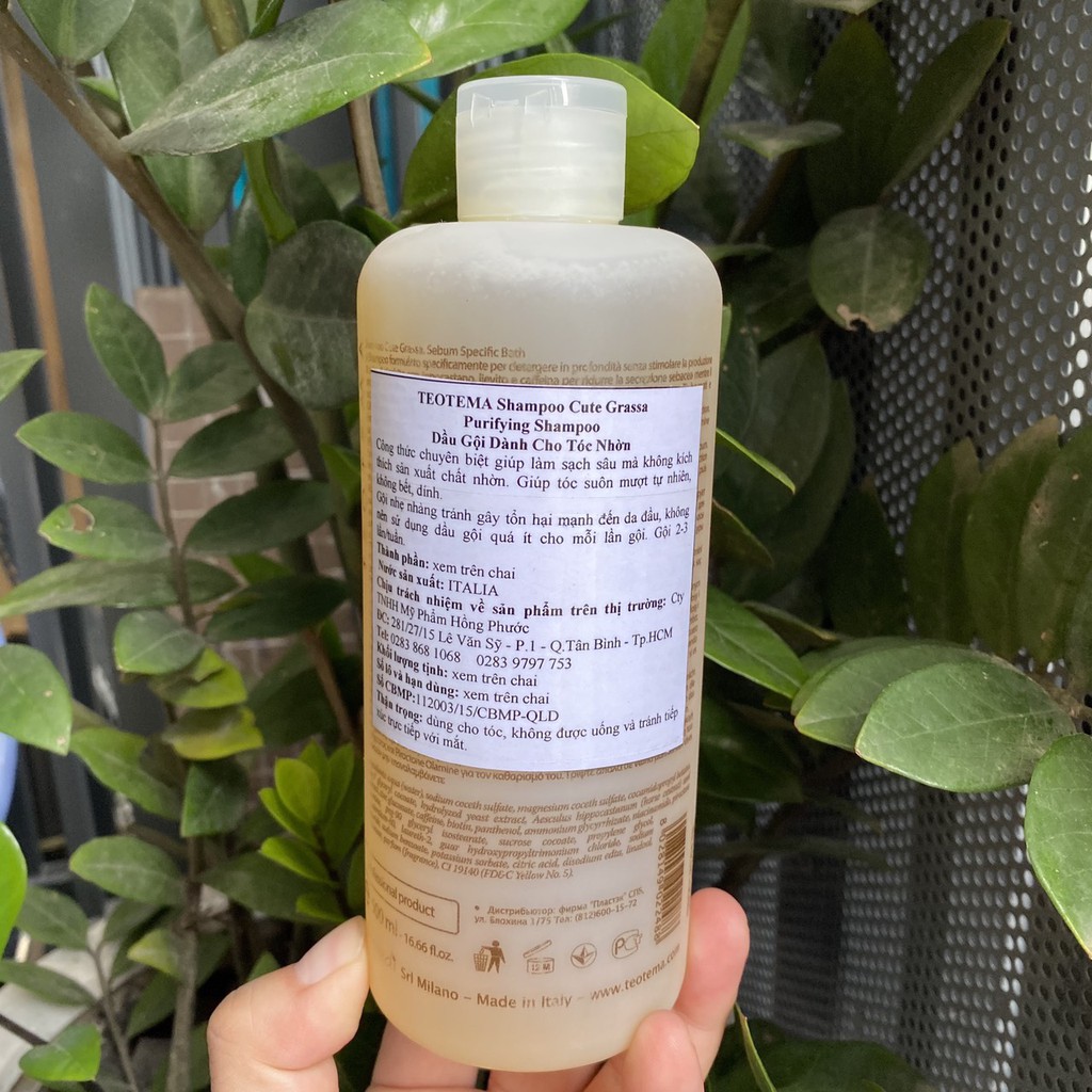 Dầu gội chống nhờn Teotema Sebum Specific Bath Shampoo 500ml