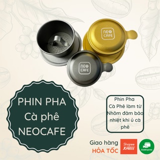 Phin pha cà phê NEOCAFE phin nhôm đảm bảo truyền nhiệt giúp ủ cà phê ngon hơn