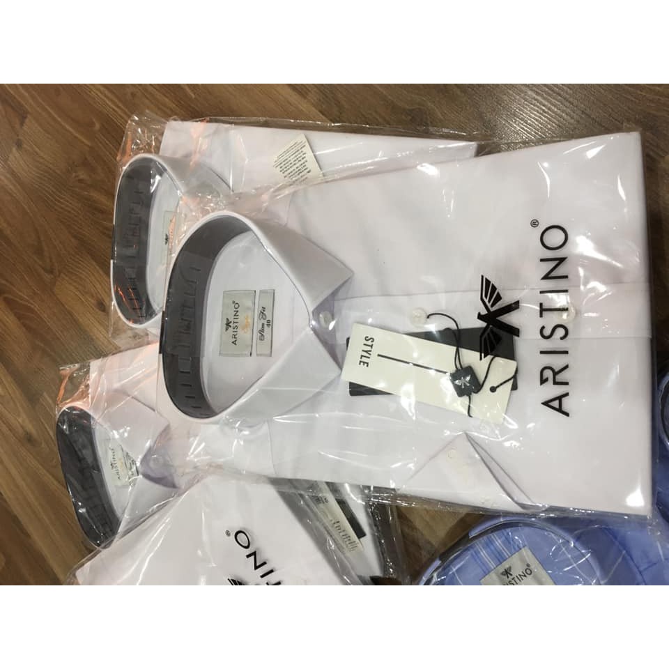 (Giảm sốc 425k) Sơ mi trắng cộc tay Aristino 82 | BigBuy360 - bigbuy360.vn