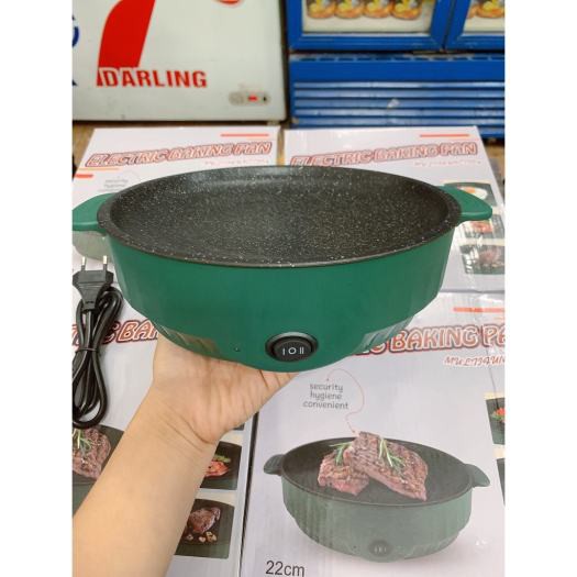 Bếp Nướng- Chiên Đa Năng Nướng Chiên Tại Bàn Ăn Món Nướng Kiểu Hàn Quốc