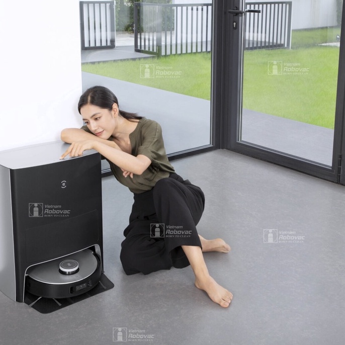 Robot Hút Bụi Lau Nhà Ecovacs Deebot X1 Omni- Lực hút 5000Pa - Hàng Chính Hãng - Bảo hành 24 tháng