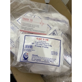 Gạc tiệt trùng y tế An Lành.