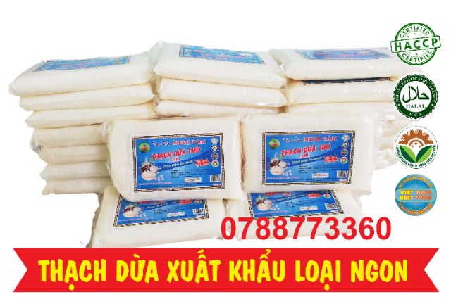 Thạch dừa ép khô Minh Tâm loại xuất khẩu 2kg