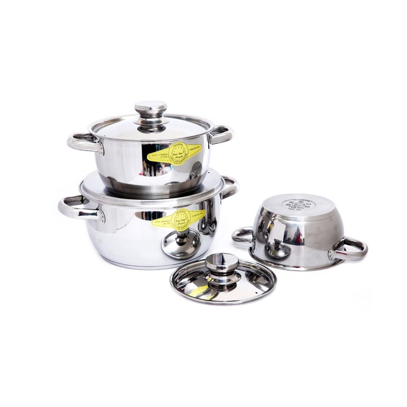 Bộ Nồi Inox Fivestar Cool 3 Chiếc
