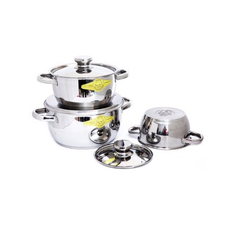 Bộ Nồi Inox Fivestar Cool 3 Chiếc