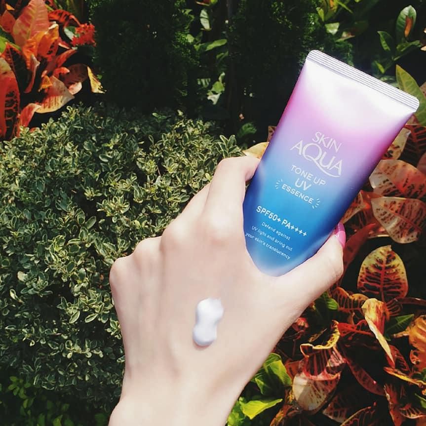 Kem chống nắng Skin Aqua Tone UP UV SPF 50+ PA++++ 80g nội địa Nhật Bản
