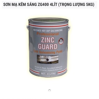 Sơn mạ kẽm ZincGuard thùng 4L