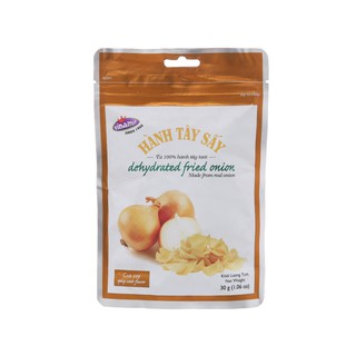 Hành tây sấy vị cua cay Vinamit túi 30g