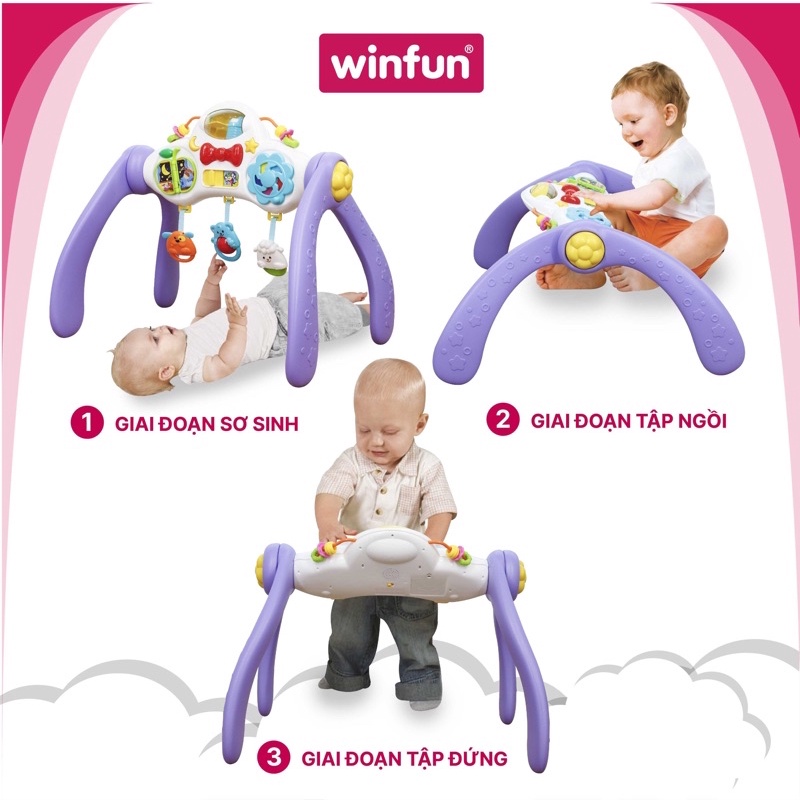 KỆ CHỮ A - BÀN TẬP ĐỨNG ĐA NĂNG 3 IN 1 WINFUN 0802/0822