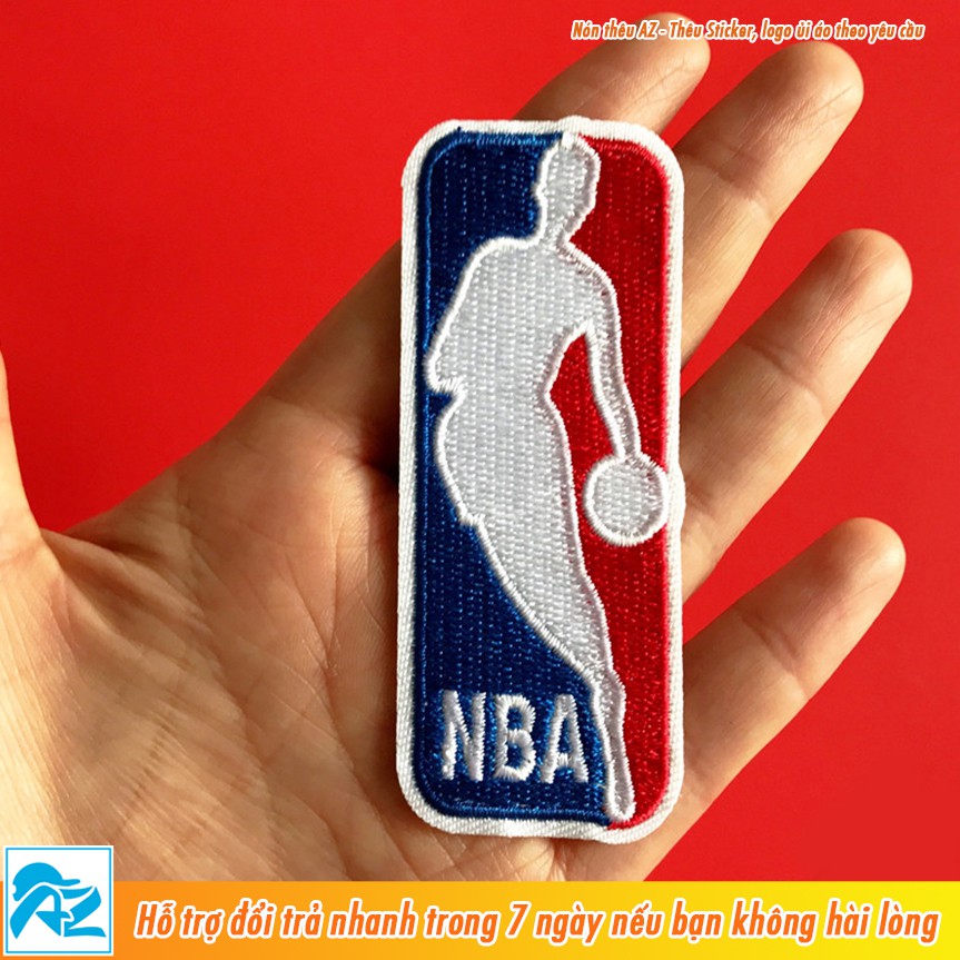 Patch ủi thêu logo bóng chày MLB và bóng rổ NBA - Sticker Logo S131