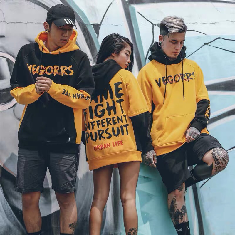 Áo Hoodie Nón Chui Trùm Đầu Nữ Nam Unisex Chất Vải Nỉ Poly Nam Nữ, Vegorrs WAH034NO