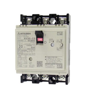 CB KHỐI Mitsubishi NV30-CS 3P 2.5kA 30mA 5A, 10A, 15A, 20A, 30A