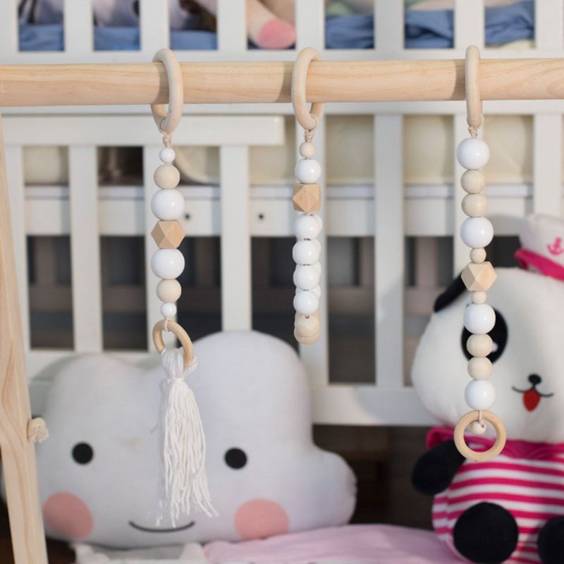 Bộ 3 Món Đồ Chơi Kệ Đựng Hạt Xếp Hình Giáo Dục Sớm Cho Bé Sơ Sinh