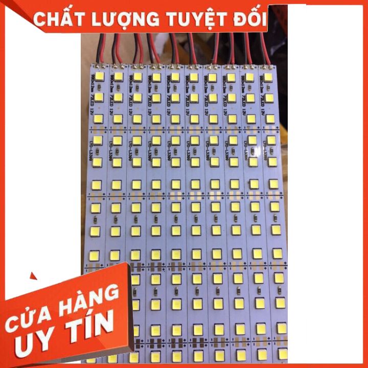 Led Thanh 12V 1m chíp 5054 (72 mắt/m)TRang Trí,Kệ Hàng,Bể Cá,Led Siêu Sáng 12V