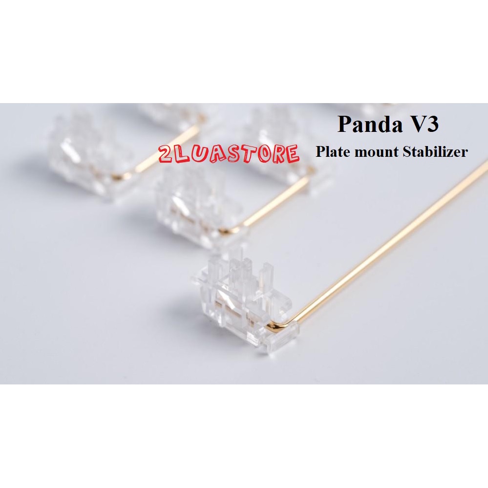 Bộ Stab Everglide Panda V3 Plate Mount Stabilizer Cho Bàn Phím Cơ