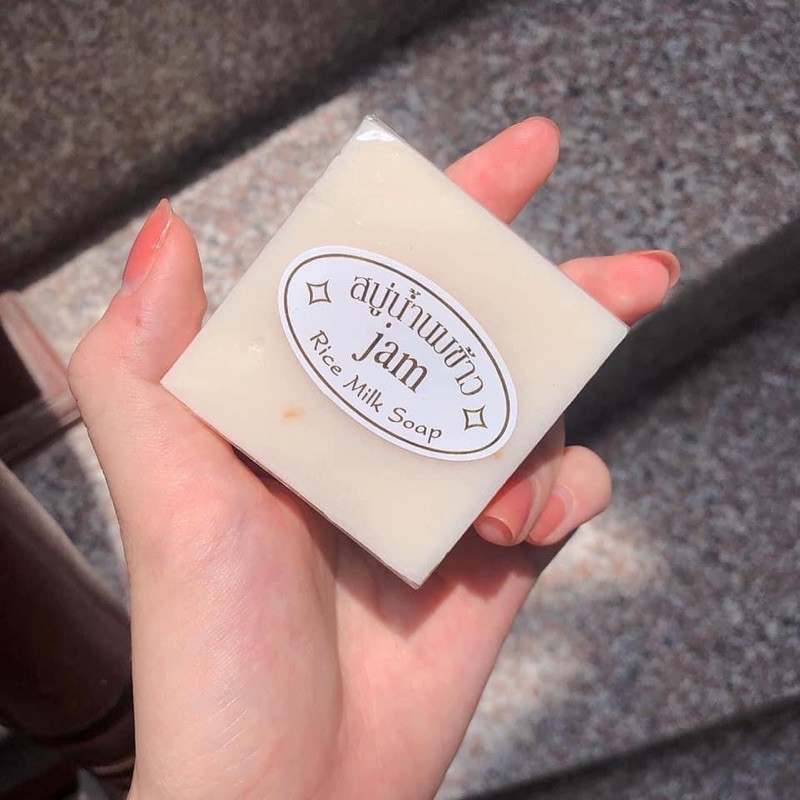 Xà phòng cám gạo Thailand JAM RICE MILK SOAP