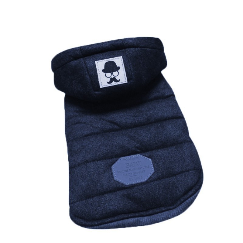 Áo khoác cotton có mũ dễ thương cho thú cưng