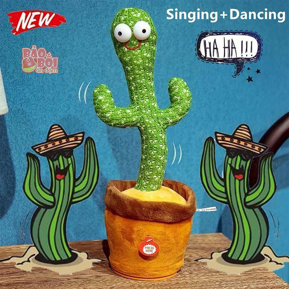 Đồ chơi xương rồng biết nhảy múa , dancing siêu dễ thương cho bé