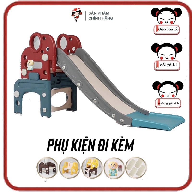 Cầu trượt cho bé, cầu tuột cho bé mẫu con voi cao cấp