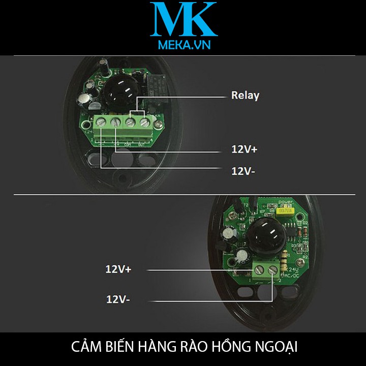 Cảm biến hàng rào hồng ngoại  ABO-20L báo động chống trộm